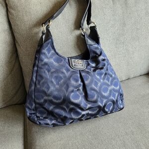 Blue Coach Purse